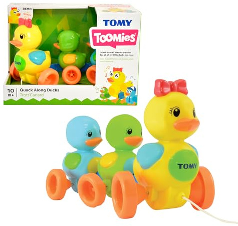 Bizak Famiglia anatroccoli, Toomies, giocattolo da bagno con anatroccoli galleggianti per bambini dai 12 mesi, stimola la coordinazione e il gioco sensoriale (30694613)