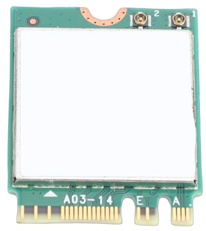 Garsent Wi Fi 6E Trådlöst Kort, Tri Band 6GHz 5GHz 2,4GHz M.2 NGFF Bluetooth 5.3, Inkluderar 8dBi-antenner och Stöd för Wins 10 11 för Linux-Datorer Bärbara Datorer
