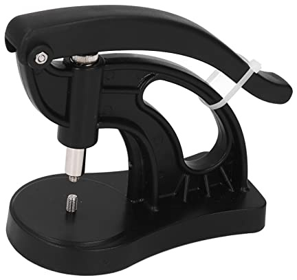 Eminchu Set di Chiusura Cassa Orologio in ABS, Kit di Strumenti di Pressatura Durevole Riparazione Efficiente Dell'orologio con 12 Stampi