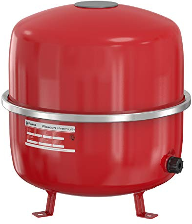 Flamco Flexcon Premium vaso de expansion de 35 L, 2,5/6 bar, ideal para circuitos cerrados, calefacción -16956