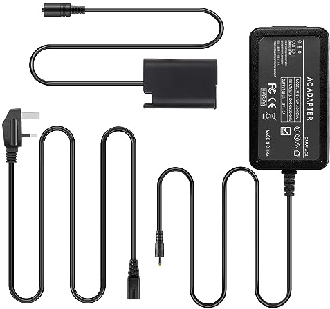 DMW-AC8 AC Power Adapter DMW-DCC17 DC Coupler DMW-BLK22 Dummy Battery for Panasonic Lumix S5 DC-S5 DC-S5K Cameras