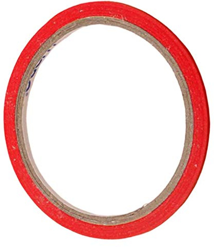 Lot de 10 rouleaux de ruban de masquage à motif de mannequin - 3 mm x 20 m - Rouge
