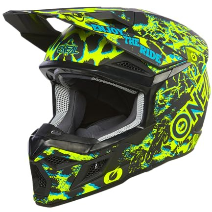 O'NEAL 3SRS Helm ASSAULT Schwarz/Neongelb/Größe XL