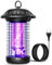 Buzbug LED Lampada Zanzare da Esterno, Lampada con Durata di Vita di 10 Anni, Durevole Zanzariera Elettrica da Interno, Lampada Mosche per Giardino Cortile Patio Cucina Domestica
