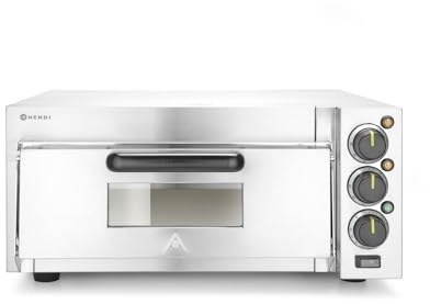 Forno da pizza pane lagagne pasta compatto, Argento, 230V/2000W, 580x560x(H)275mm temperature da 50° a 350° c con timer