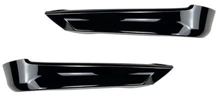 VTSGBLS Auto Frontspoiler Für 3er 318i 320i 330i E90 E91 LCI Facelift Auto Frontstoßstangenlippe Bodykit Spoiler Splitter Stoßstangen Canard Lippe Frontstoßstangenspoiler(Glänzend schwarz)