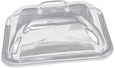 DECHOUS Acrylic Cake Cover Food Net Cover Sturdy Wear-Resistant Handle Multi-use for Home