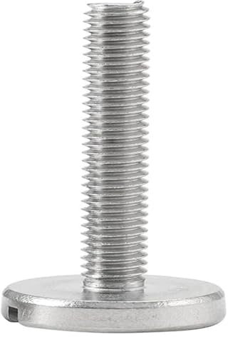 Tornillos avellanados Pernos de cabeza redonda, 1-5 piezas M2.5 M2 M3 M4 M5 M6, acero inoxidable 304, ranura de una palabra, tornillo de cabeza plana extragrande, perno de cabeza redonda plana.