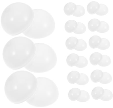 CHICAMPERA 25pezzi Palline Di Plastica Cave Per Lotteria Capsule Vuote Rotonde Per Distributori Automatici Contenitori Per Giocattoli Premi Per Macchine Artiglio Per Feste e Giochi