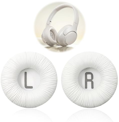 1 Paar Ersatz Ohrpolster passend für JBL Kopfhörer Polster JR310 | Kopfbügel-Polster kompatibel mit JBL T450BT T520BT T510BT T500BT JR300BT JR310, Ohrpads zur Geräuschisolierung