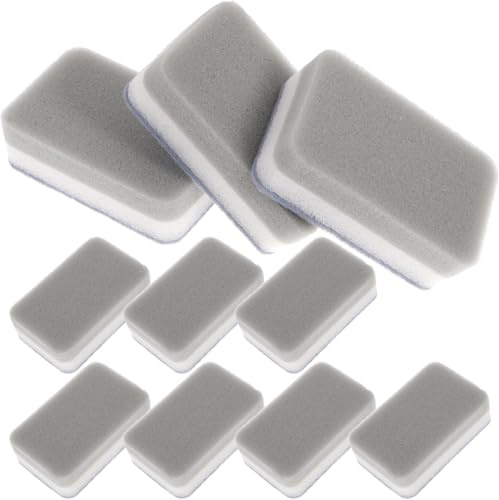 10 Piezas Estropajo De Esponja De Tres Capas Exfoliante Que No Raya Los Platos Cepillar Esponja De Baño Esponja De Lavado Fregadora para Lavavajillas Esponjas Que No Trapo Cacerola
