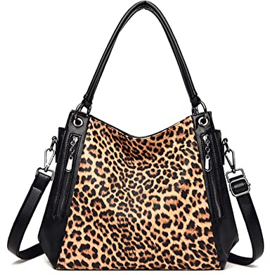 NOTAG Damen Handtasche, PU Leder Top Griff Schultertasche Henkeltasche mit Abnehmbarem Schultergurt