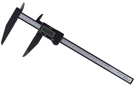 TOPINCN Digitaler Messschieber, 150 mm / 300 mm tragbarer elektronischer Messschieber für Schulzimmerei (300MM Carbon-Bremssattel mit langer Backe)