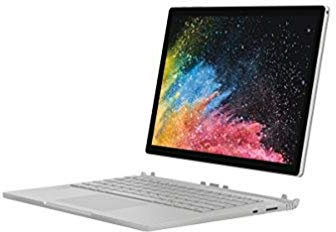 2017 Microsoft Surface Book 2 avec Intel Core i7-8650U (13,5-pouces, 8Go RAM, 256 Go SSD) (AZERTY Français) Platine (Reconditionné)
