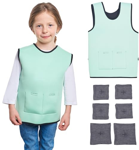 Adjustable Infant Weighted Vest | Deep Pressure Comfort | For Kids With ADHD | Sensory Clothes for Autistic | Weighted Compression Vest for Kids