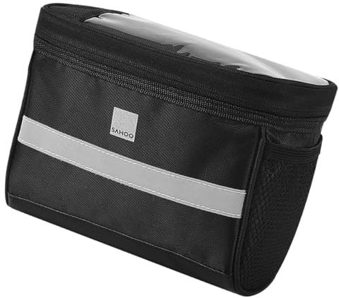 Happyyami Fahrrad Lenkertasche Mit Reißverschluss Für Handy Aufbewahrungstasche Beutel Geeignet Für Outdoor-Sport Fahrradfahren