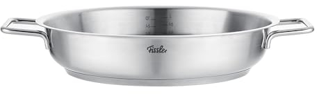 Fissler Pure Collection Servierpfanne Bratpfanne 9,5 Zoll Edelstahl Made in Germany - Induktion