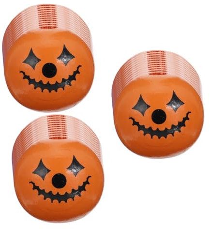 VILLCASE 150 Stk Holzperlen Süßes oder Saures liefert Herbstperlen machen Halloween- halloween basteln halloween dekoration schmuck Abstandsperle holz armband perlen hölzern