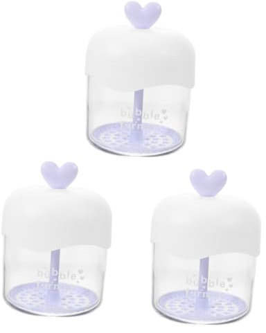 FOMIYES 3pcs Manual Shampoo Foaming Bottle Facial Foam Maker for Home Bubble Former for Bubble Bathroom Cleaner