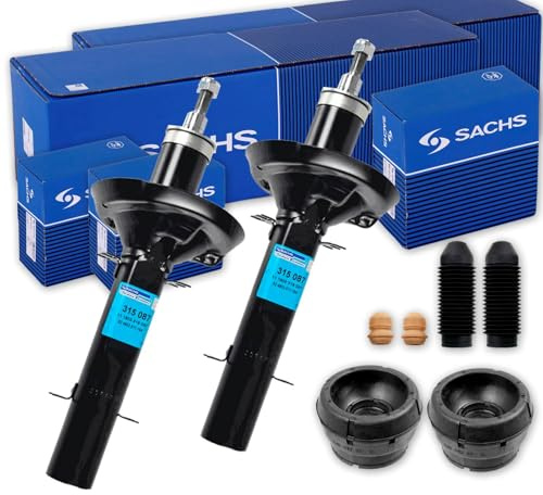 2x Sachs Stoßdämpfer Domlager 1x Staubsatz Va | 560 463 900 042, 802 070 für A3 Golf 4