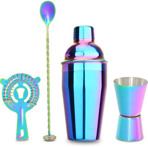Shaker 550ML Shaker in acciaio inossidabile Set Mixer Bartender Drink Party Bar Tools