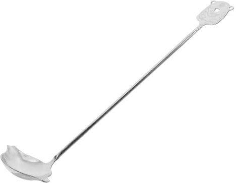 CIYODO Cucchiaio da Salsa in Acciaio Inossidabile con Beccuccio per Salse e Condimenti Utensile Versatile per Ristoranti e Uso Resistente e Facile da