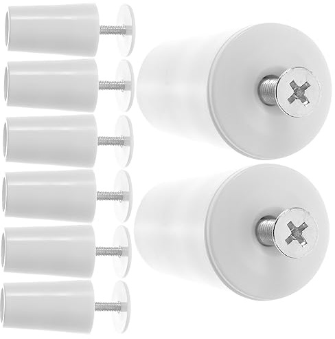 ASAKKURA 8pcs Roller Shutter Stopper Replacement Parts Plastic Buffer Stoppers for Roller Shutters with Webbing Crank Handle Easy to Install Compact White Furniture Fittings