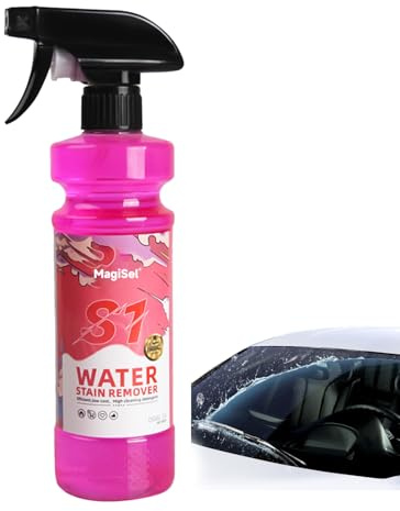 Water Spot Mineral Remover, Rimozione delle macchie d'acqua per auto, rimuovi calcare auto, pulizia vetri per l'uso Decontaminazione Rimozione Macchie Calcare Ossidazioni Carrozzeria Vetri Plastiche