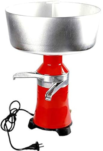 PioMue Séparateur centrifuge électrique de Lait 80 L/h, en Acier Inoxydable, pour la préparation de crème et de Lait écrémé.