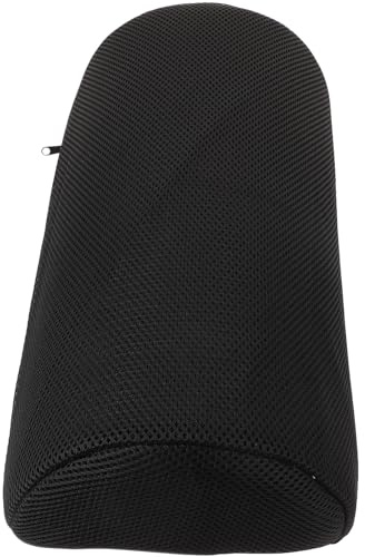 jojofuny Almohada de Apoyo para Levantar los Pies Material de Poliéster, Cómodo Reposapiés Negro para Aliviar Tensión Muscular en Cama o Sofá