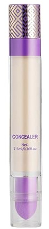 Correttore 7,5 ml di Correttore per il Viso di Lunga Durata con Finitura | Correttore Correttore Liquido Copertura Totale Leggero Liscio Naturale per So