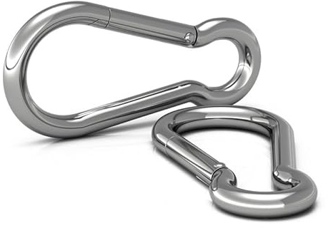 everlar® Karabinerhaken Groß I 10mm 2 STK. I Sicheres & Einfaches befestigen I Carabiner, Karabiner Groß, XXL I Karabiener Für Schaukel, Sonnensegel, Haus, Garten, Hobby & Beruf