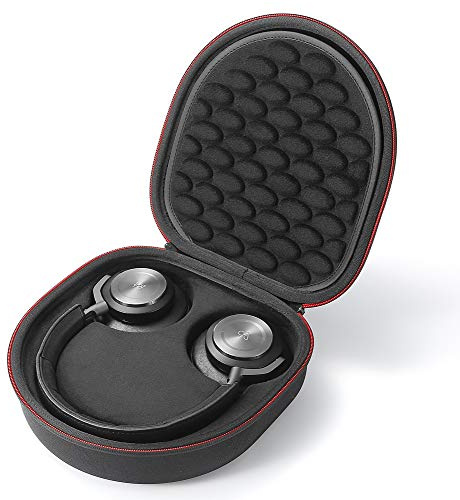 Hard Case für B & O Play von Bang & Olufsen Über-Ohr-Kopfhörer Beoplay H9 / H9i, H8 / H8i, H7, kabelloser Kopfhörer und Zubehör, Reise-Aufbewahrungstasche - Schwarz (Schwarz Futter)