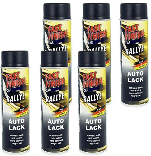 Citomerx Fast Finish Rallye Lack schwarz seidenmatt 6x 500 ml