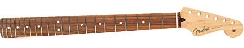Fender® »PLAYER SERIES STRATOCASTER® GUITAR NECK« Gitarrhals för Strat® | Pau Ferro | Modern-C Profil | 22 Medium Jumbo Bändar | Skunk Stripe | 9.5 Greppbräda radie