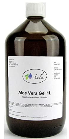 Sala Aloe Vera Gel 1:1 pur flüssig (1 L Glasflasche)