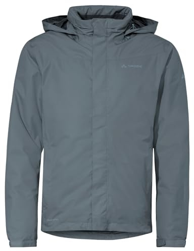 VAUDE Herren Fahrrad- Regenjacke Escape Bike Warm Jacket, wärmend, wasserdicht, winddicht und atmungsaktiv, heron, L