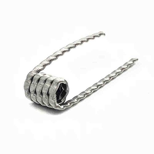 10x Fused Twisted 0,43 Ω Coils Draht Wicklung Verdampfer Atomizer RDA RBA RTA A1