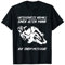 Unterschätze Niemals Einen Alten Mann Auf Einem Motorrad T-Shirt