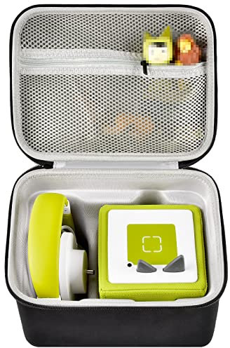 Case Comaptible with Toniebox Audio Player Starter Set and for Tonies Figures Characters. Toy Story Storage Organizer Carrying Holder for Headphones, Charging Station and Accessories (Box Only) -Black