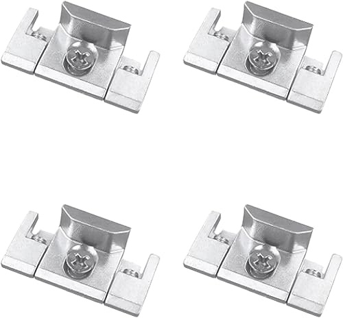 RR-RUOSHUI 4 Pcs Window Locks, Adjustable Sliding Window Locks, Window Opening Control Device, Casement Window Limit Lock for Home and Office