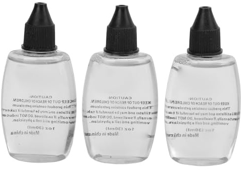 Valve Oil for Trumpet - 3-Piece Set (30ml Each) - Brass Instrument Valve Lubricant, Cleaning & Care Oil for Trumpet, Horn, and Other Brass Instruments