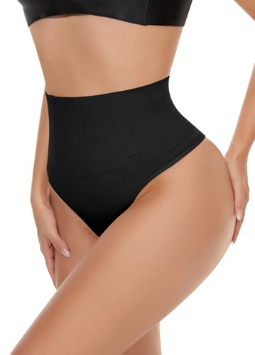 SEXYWG Thong Shapewear for Women Tummy Control Body Shaper Control Knickers Thong Slimming Pants Shaping Underwear Butt Lifter Panties