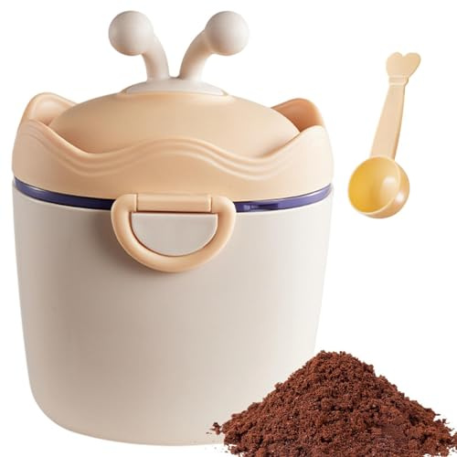 Contenitore per latte in polvere, contenitore ermetico per latte in polvere, contenitore ermetico per latte in polvere, da viaggio
