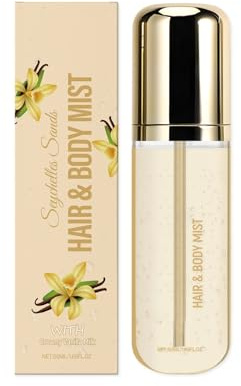 Vanille Parfüm Und Kokos Parfum,Kokosmilch Und Vanilla Perfume,Bodyspray Damen,Körperspray,Duftspray Für Haar Und Körper,Haarpflege,Hautpflege Spray Für Frauen Und Männer,60ML(Vanille 1 Stück)