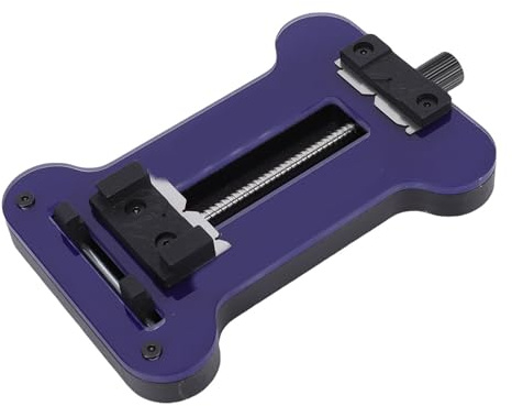 SUNGOOYUE PCB Circuit Board Holder, Circuit Board Repair Fixture Metal Tempered Glass Clamp Fixture for Motherboard CPU IC Chip Repair with Smooth Bearings and Heat Proof Design