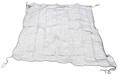 YDuupxe Golfnät, 2x2m 0,8 Tum Fyrkantigt Mesh Polyester Sportnät för Hockey Volleyboll Bordtennis Badminton