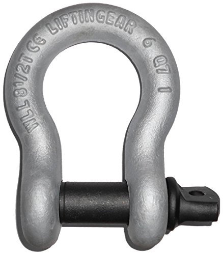 Tested 3.25 Ton Galvanised Screw Pin Lifting Towing Alloy Bow Shackle 4x4 Offroad Recovery CE