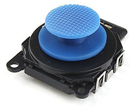 Analógica 3d Button Joystick stick Rocker con tapa para Sony PSP 2000 2001 – azul