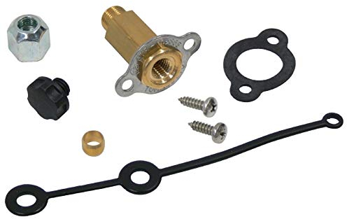 LPG-Megastore M10Mini Metall Ventil mit Kugelventil, M16 auf M10 Adapter, CE, EN 16124